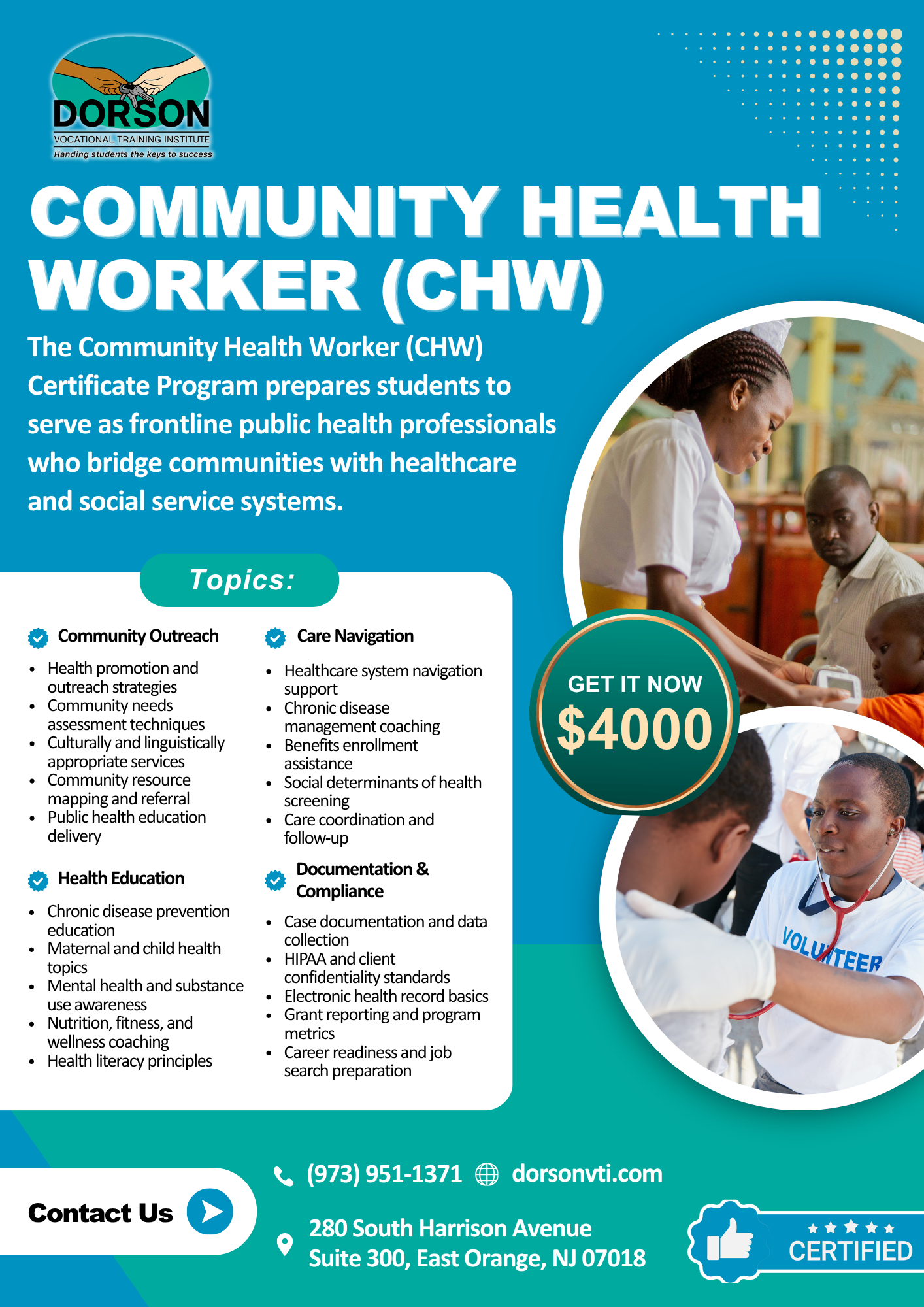 Community Health Worker Program Flyer